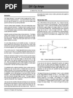 DIY Op Amp (By Nelson Pass)