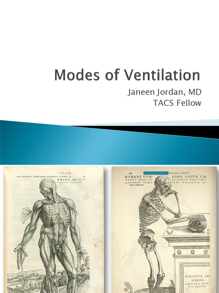 Modes of Ventilation PDF PDF Respiration Physiology