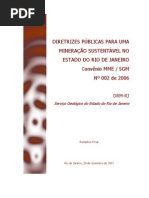 Diagnostico Setor Mineral Estado Rio de Janeiro