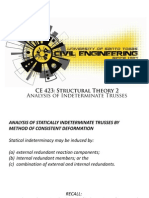 09_Analysis of Indeterminate Trusses