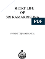 A Short Life of Sri Ramakrishna by Swami Tejasananda (122p)