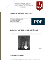 Interpretación radiográfica