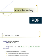 Additional Examples Verilog