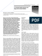 Speciation of Chromium in Tanned Leather Gloves