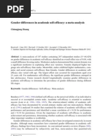 Download Gender Differences in Academic Self-efficacy Ameta-Analysis by Alexandra Drimba SN129597365 doc pdf