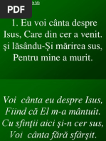 011-Eu Voi Canta Despre Isus