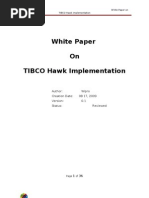 Tibco Hawk Implemenration