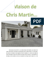 La Maison de Chris Martin