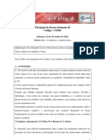 E-Folio APsicologia de Desenvolvimento Nov.12