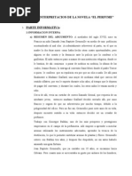 Download Analisis e Interpretacion de la novela El Perfumedoc by robhertj SN129607325 doc pdf