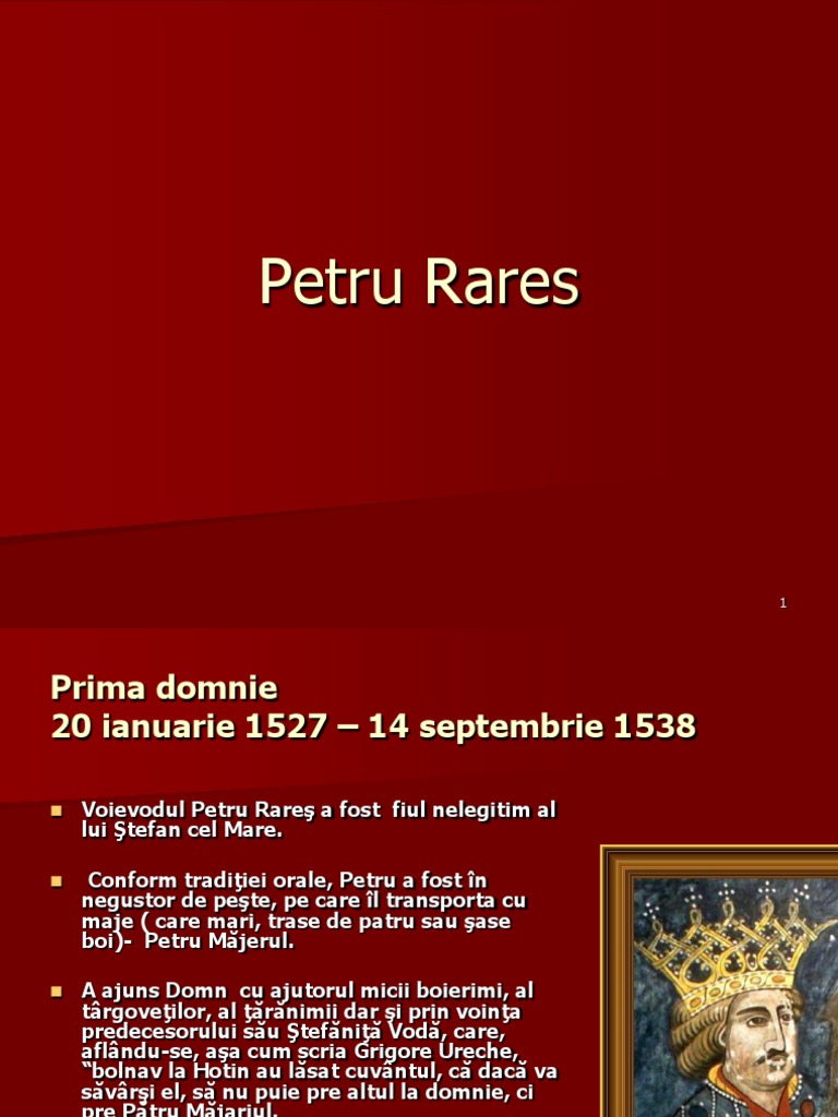 Petru Rares | PDF