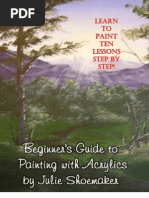 Download Step by Step Lesson in Acrylic Paint by Julie SN12961426 doc pdf