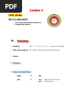 Function:: UNIX Shells