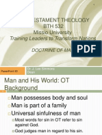 The Doctrine of Man and His World