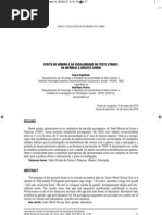 EFEITO DO GÉNERO E DA ESCOLARIDADE NO TESTE STROOP, DA INFÂNCIA À ADULTEZ JOVEM