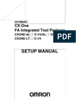 CX One Setup Manual W463 E1 11