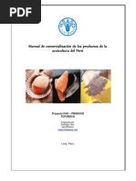 Manual de Comercializacion de Los Productos de La Acuicultura en El Peru