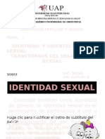 Identidad Sexual