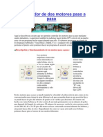 Controlador de Dos Motores Paso A Paso