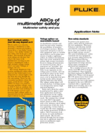 Abcs of Multimeter Safety