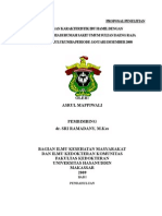 Proposal Penelitian Hubungan Karakteristik Ibu Hamil Dengan Kejadian Anemia Di RS Bulukumba Januari-Desember 2008