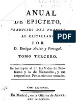 Epicteto Manual 1802