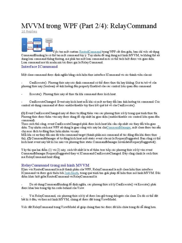 Wpf Relaycommand With Parameter – HWDYNP