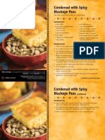 Cornbread Spicy Blackeye Peas