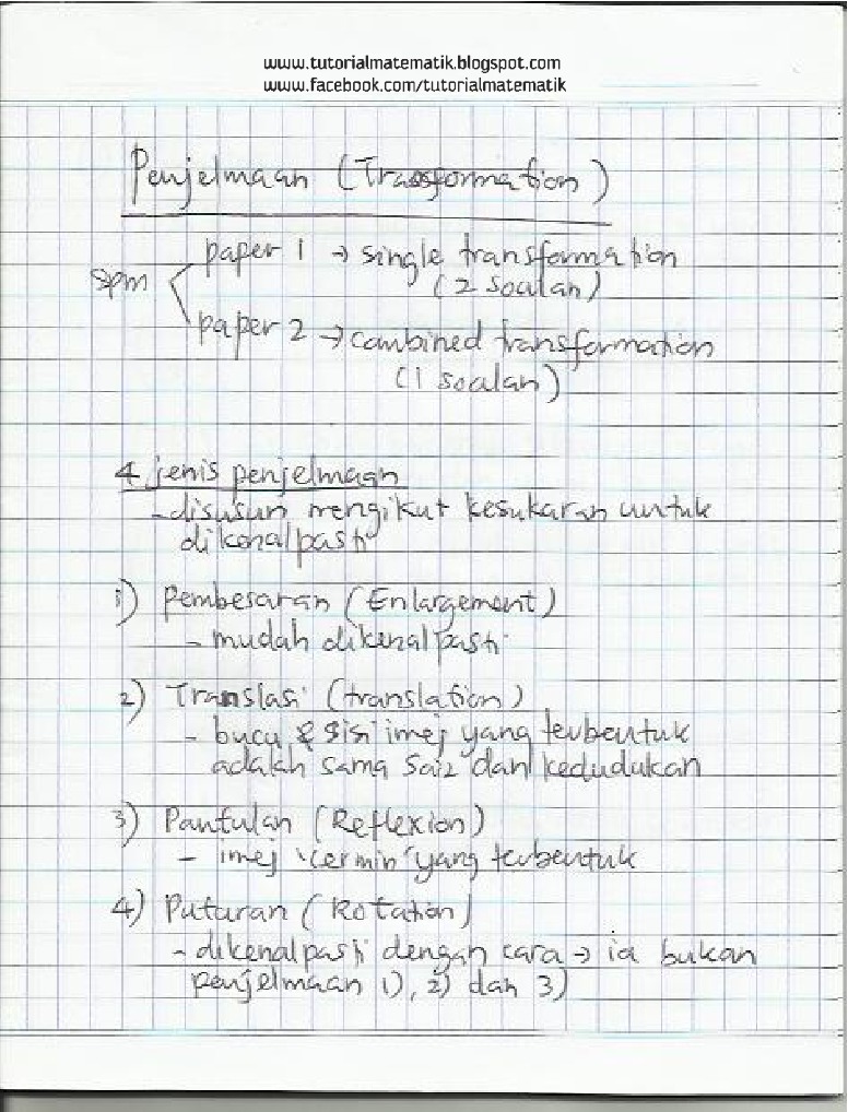 Soalan Algebra Tingkatan 2 - Contoh Kee