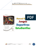 Manual de Los Juegos Deportivos Estudiantiles - Oficial