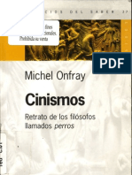 32723345 Michel Onfray Cinismos Retrato de Los Filosofos Llamados Perros