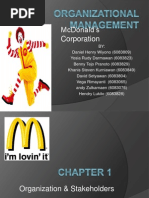 Organizational Management - McDonald's