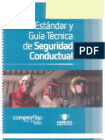 Estandar Seguridad Conductual 2012