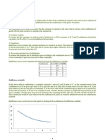 Indifference Curves Chap 4