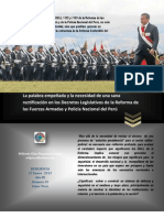 Fortalecimiento y Reforma de Las FFAA y PNP 1