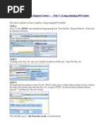 SAP BPC BW Production Support Issues