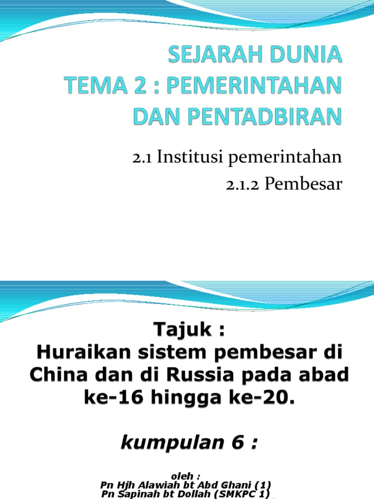 Sis Pembesar China Russia Pdf