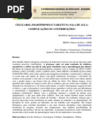 Celulares, Smartphones e Tablets Na Sala de Aula