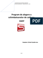 SWEP prezentare program