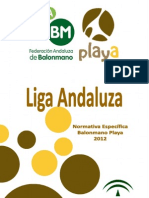 Liga de Andalucia BM Playa 2012