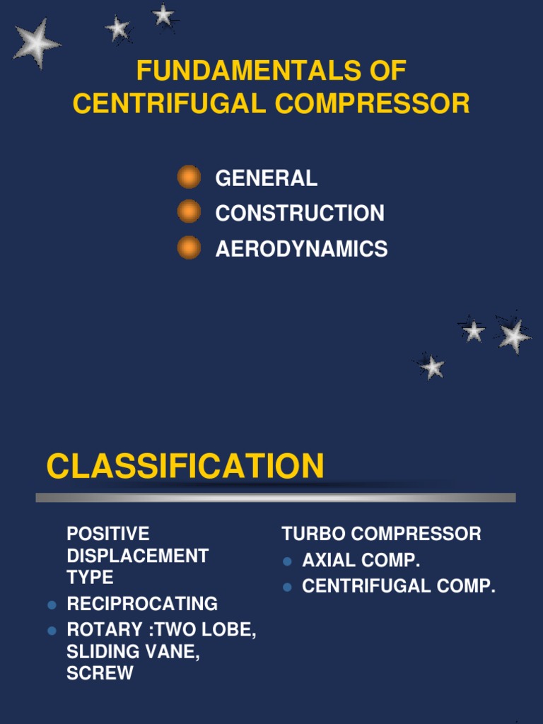 Centrifugal Compressor Fundamentals | PDF | Gas Compressor | Chemical ...