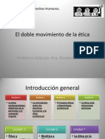 El Doble Movimiento de La Ética Contemporánea. La Dialéctica de Lo Particular y Lo Universal - Singular (Clase Inaugural)