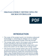 Prepaid Energy Meter Using Pic Microcontroller