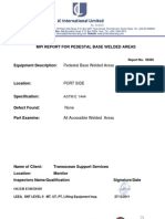 International Limited: Mpi Report For Pedestal Base Welded Areas