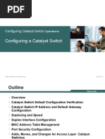 Configuring Catalyst Switch