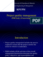 Project Quality Management PMP