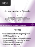 An Introduction To Firewalls