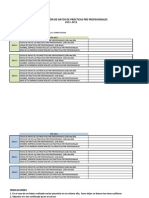 Registro de Practicas Pre Profesionales 2011-2012