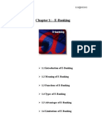 Chapter 1: - E-Banking