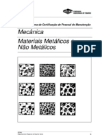 materiais Metálicos e Não Metálicos - Senai